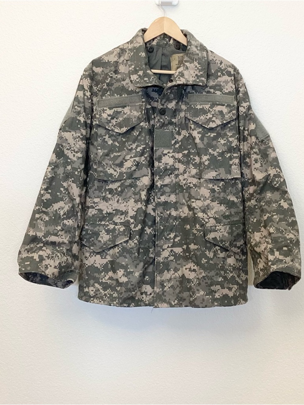 Military M65 Field Jacket Small/Regular Cold Weather Universal Camo Pattern